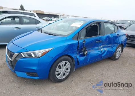 2020 Nissan Versa S Xtronic Cvt z USA, uszkodzony, nr VIN 3N1CN8DV3LL870144